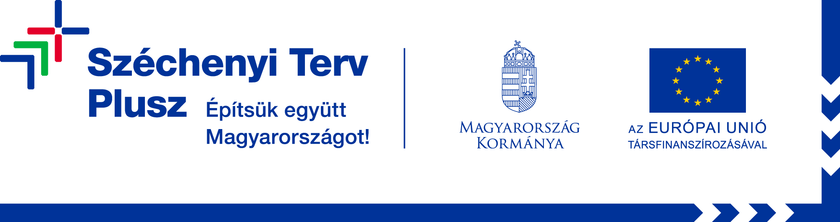 Széchenyi Terv Plusz. Magyarország Kormánya. Az Európai Unió társfinanszírozásával.